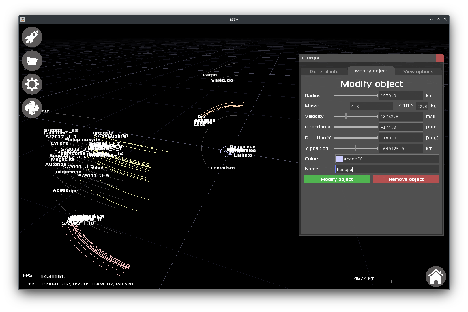 Jupiter system
